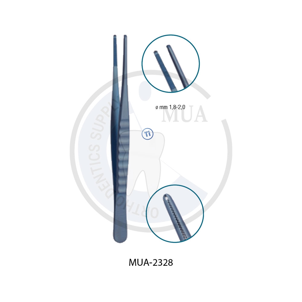 TWEEZERS FOR PINS AND ABUTMENTS